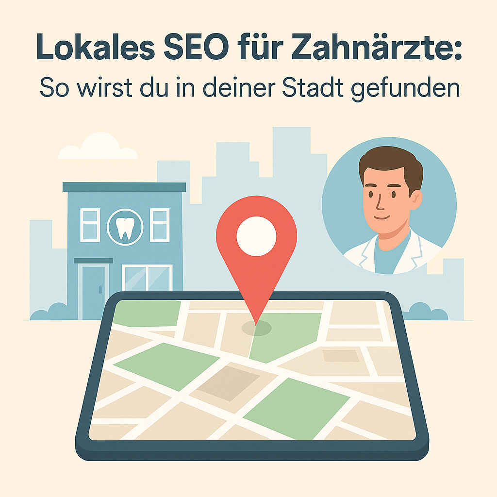 Lokales SEO für Zahnärzte: So wirst du in deiner Stadt gefunden